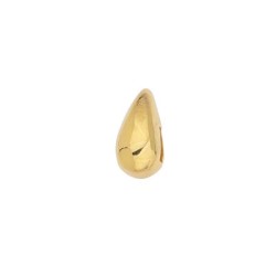 Passant goutte pour cuir plat de 10mm en métal couleur or Passant goutte pour cuir plat de 10mm en métal couleur or