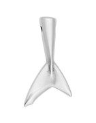Queue de requin de 40mm en métal placage argent
