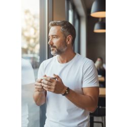 Bracelet double tour en kit de 5mm de large noir couture et or