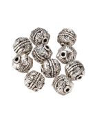 Perle ronde travaillee-10mm