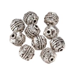 Perle ronde travaillee-10mm