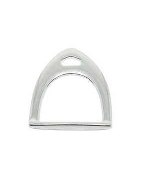 Etrier de 65mm en métal plaqué argent 10 microns