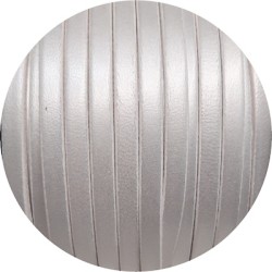 Cuir plat de 5mm givré sans bords noirs en vente au cm