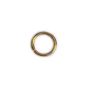 Lot de 10 anneaux ronds de 10mm en laiton couleur bronze-Europe