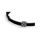 Passant croix pour cuir plat de 5mm