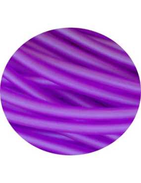 Cordon PVC creux de couleur violette-3mm