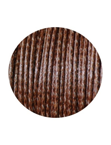 Cordon type snake cord marron-1.5mm