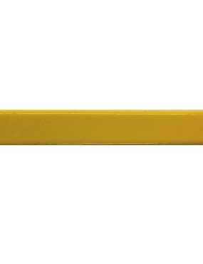 Lacet fantaisie plat 10mm vernis jaune