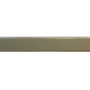 Lacet fantaisie plat 10mm vernis gris perle