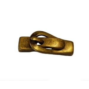 Fermoir magnetique boucle de ceinture placage bronze-29mm