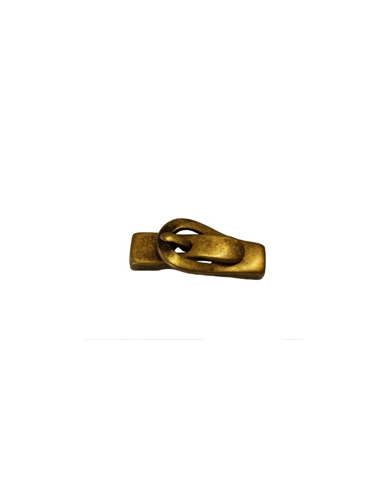 Fermoir magnetique boucle de ceinture placage bronze-29mm