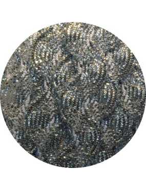 Serpentine lurex gris-6mm