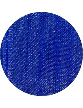 Ruban mousseline bleu foncé vendu au mètre-15mm