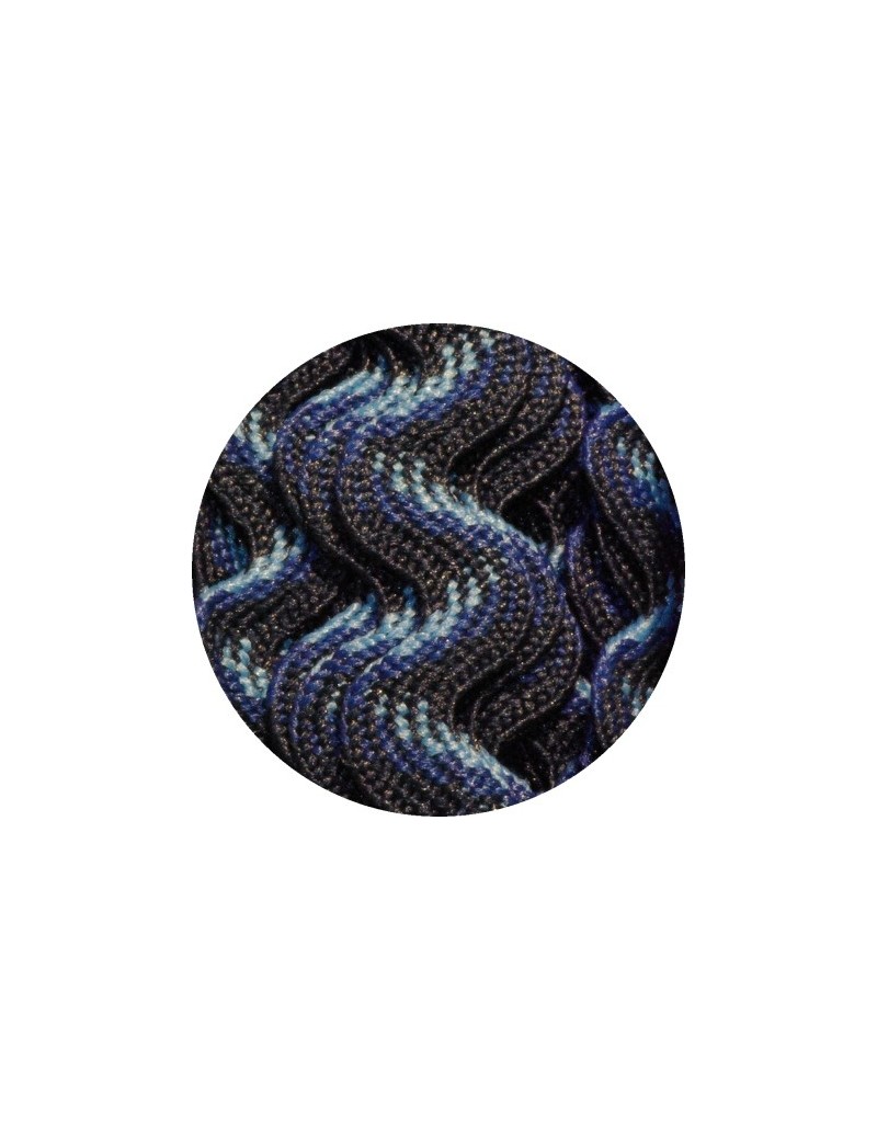 Serpentine ombrée bleue vendue au mètre-11mm