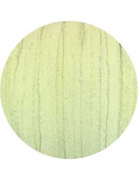 Cuir plat brut de 4mm de couleur pistache vendu à la coupe au mètre