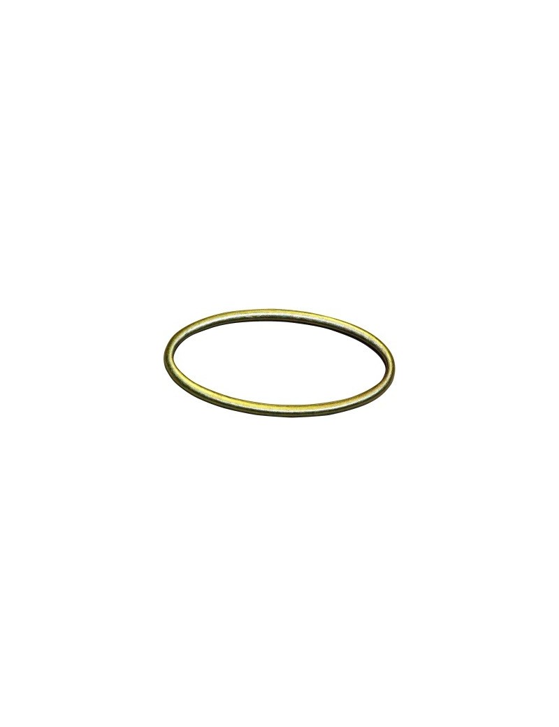Anneau ovale long de 25mm couleur bronze