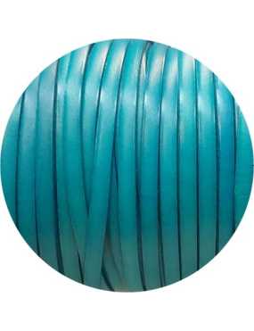 Cuir plat de 5mm bleu turquoise soutenu en vente au cm-Premium