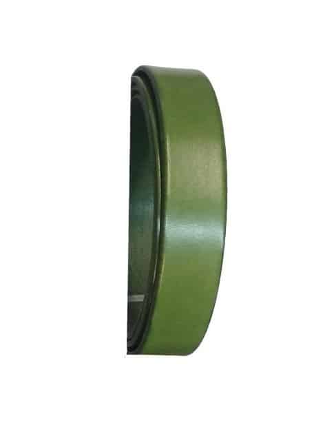 Bande de cuir plat de 20mm de large couleur vert pistache-Premium