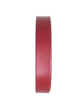 Bande de cuir plat de 20mm de large couleur rouge-Premium