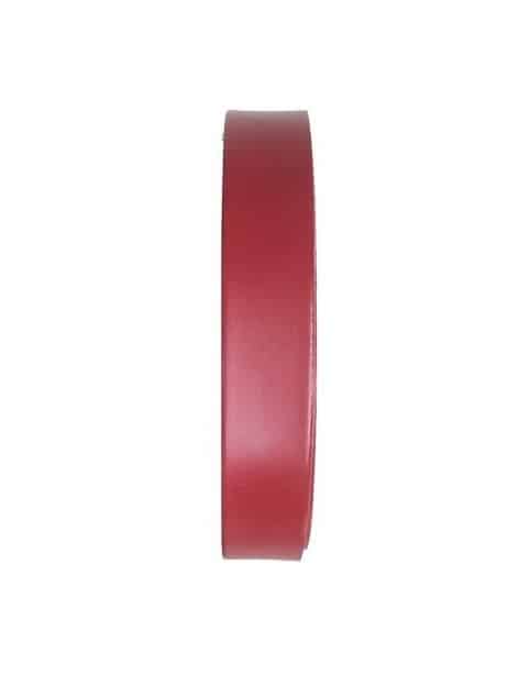 Bande de cuir plat de 20mm de large couleur rouge-Premium