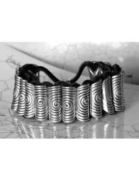 DIY-Kit bracelet métal cuir pour homme