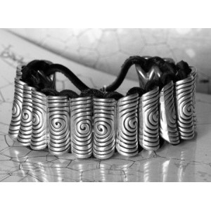 DIY-Kit bracelet métal cuir pour homme