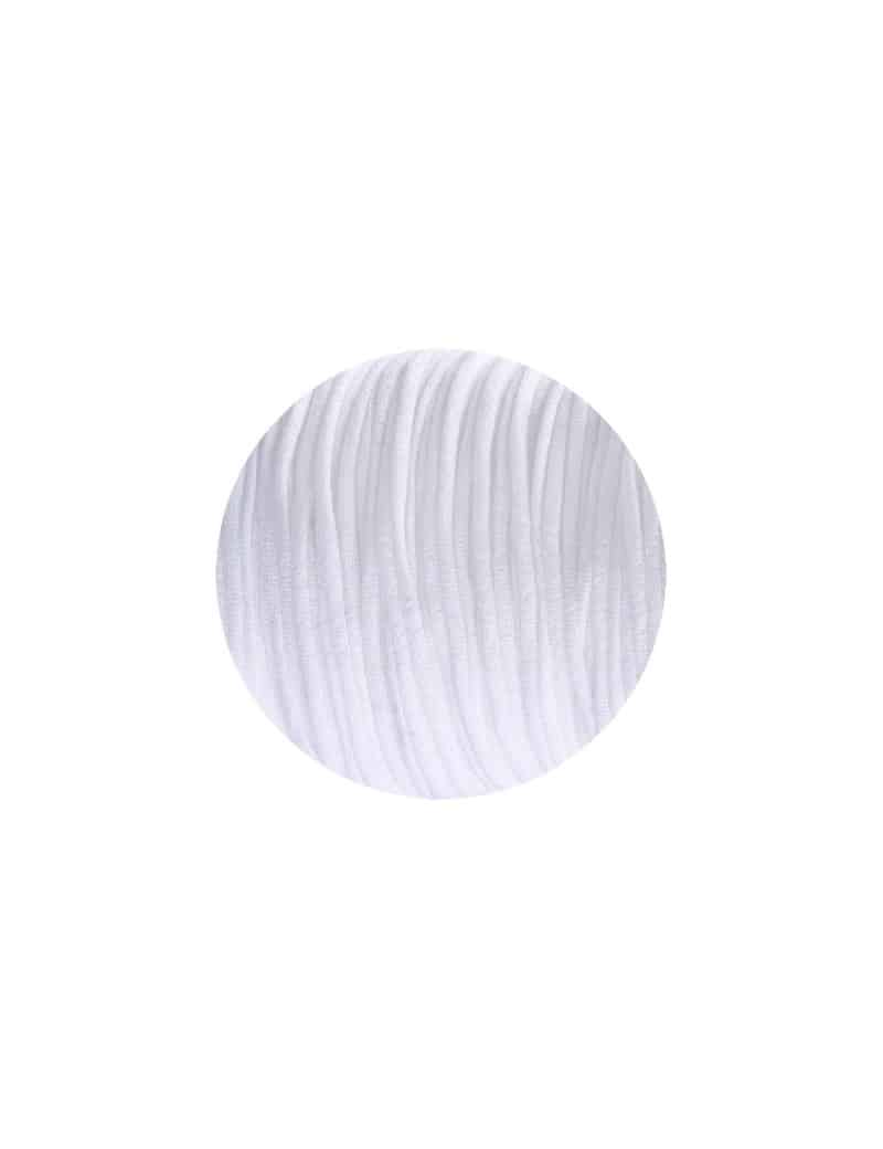 Fil élastique blanc de 2.4mm en élasthanne en vente au mètre
