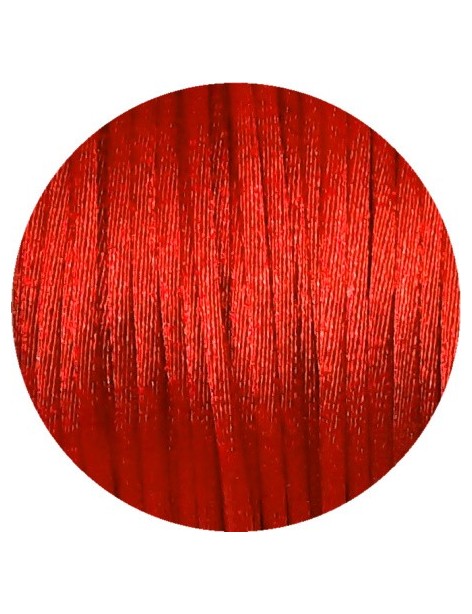 Queue de rat rouge en polyester de 2mm fabriquée en Europe
