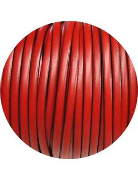 Cuir plat de 5mm de couleur rouge en vente au cm-Premium