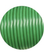 Nouveau cuir plat lisse de 5mm vert marbré en vente au cm-Premium