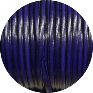 Cuir plat de 5mm violet foncé en vente au cm-Premium