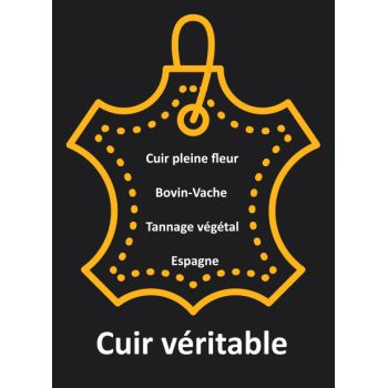 Cordon de cuir plat 10mm x 2mm de couleur rose fuchsia vendu au cm