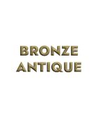 Sachet de 10 petites coupelles metal couleur bronze antique-5.5mm